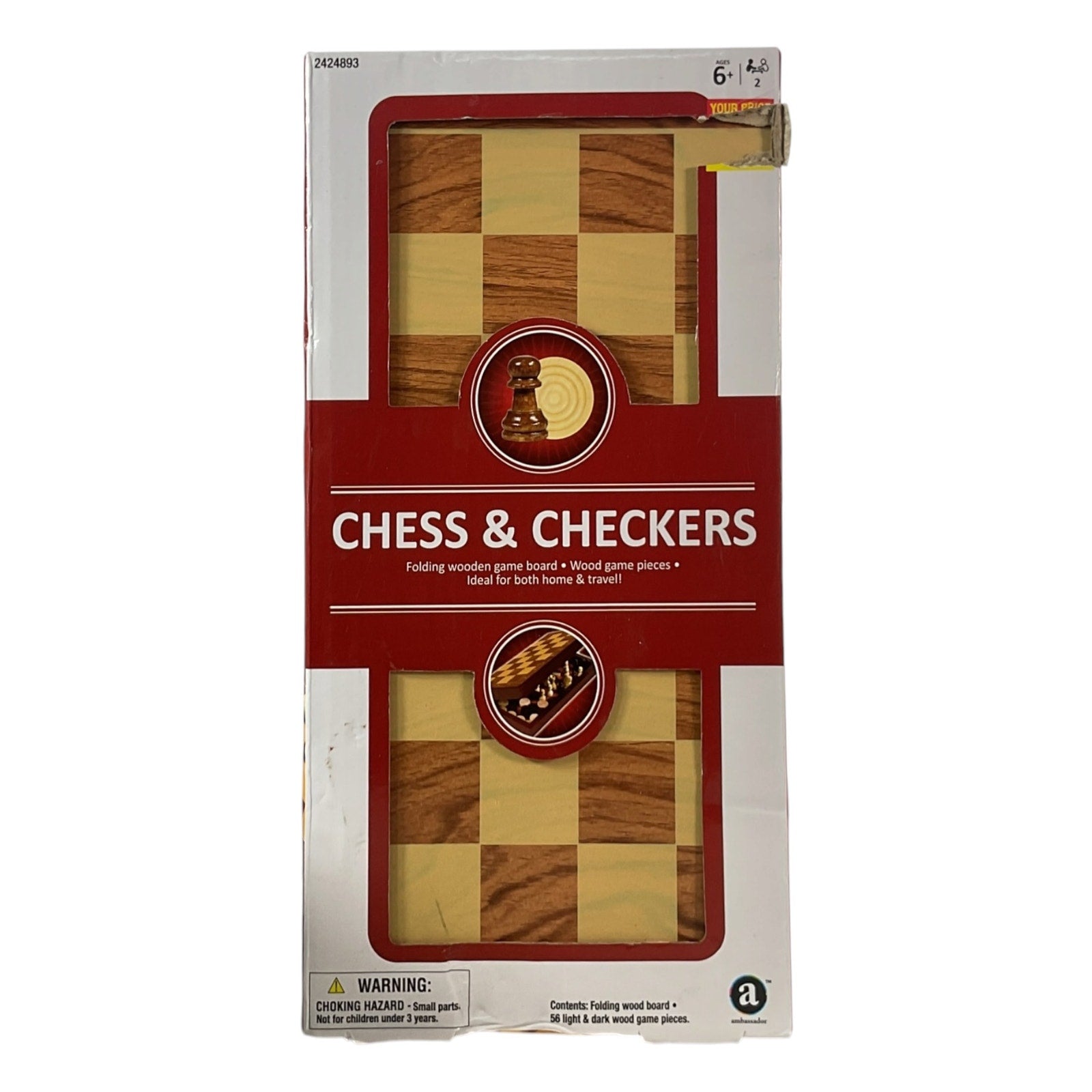 Juego combinado de ajedrez y damas