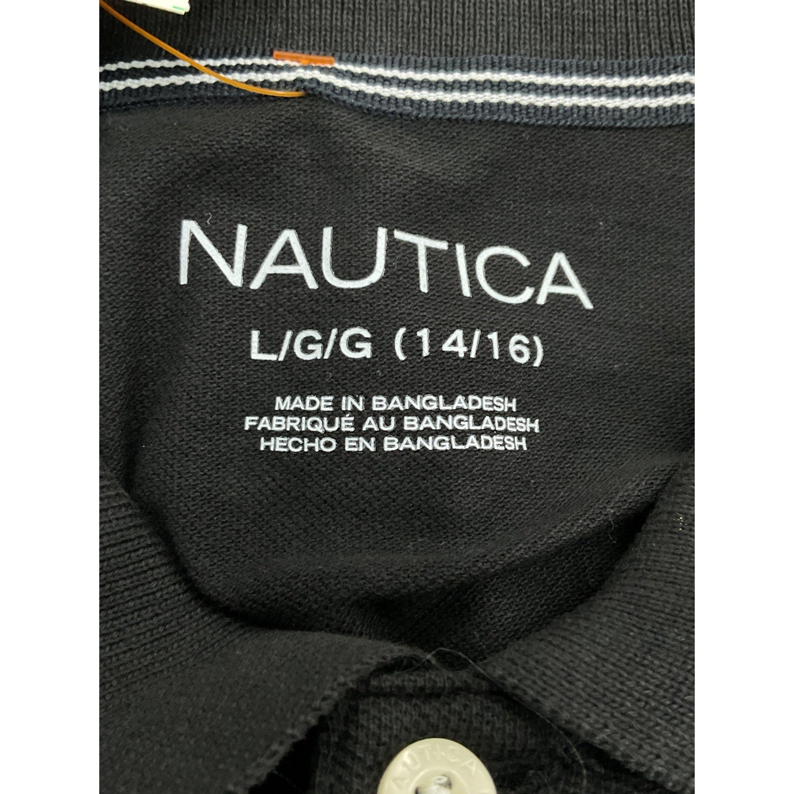 Camisa Tipo Polo niño L (Nautica)