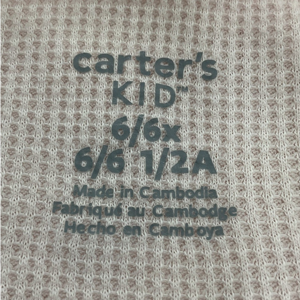 Sueter Niña 6 (Carter's)