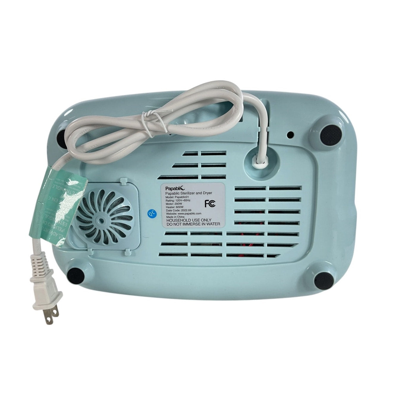 Esterilizador eléctrico de biberones (Papablic)