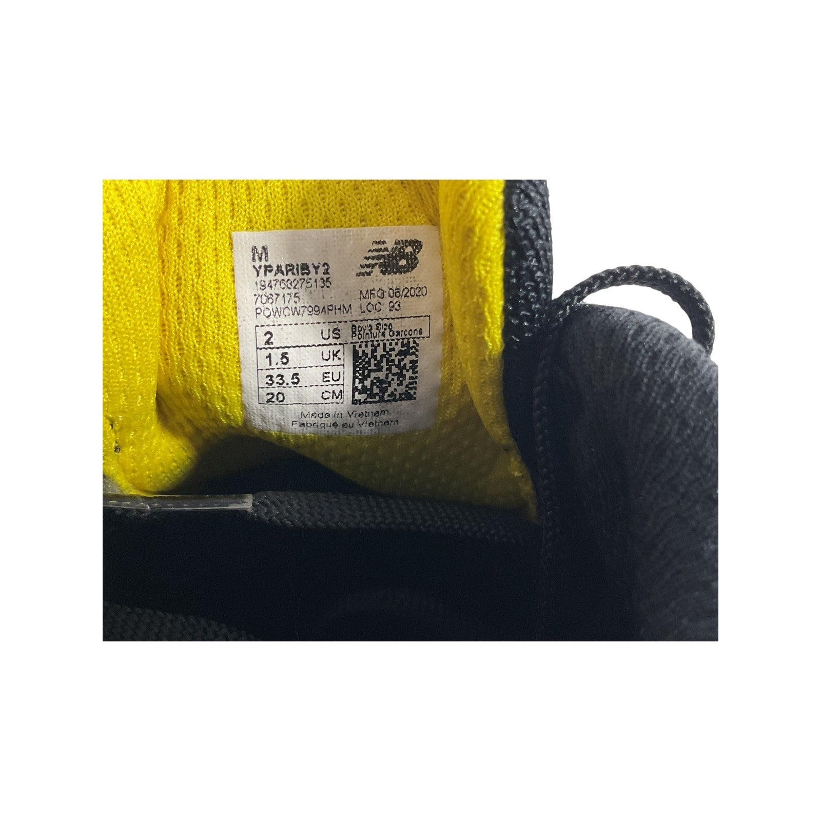 Tenis niño 2 (New Balance)