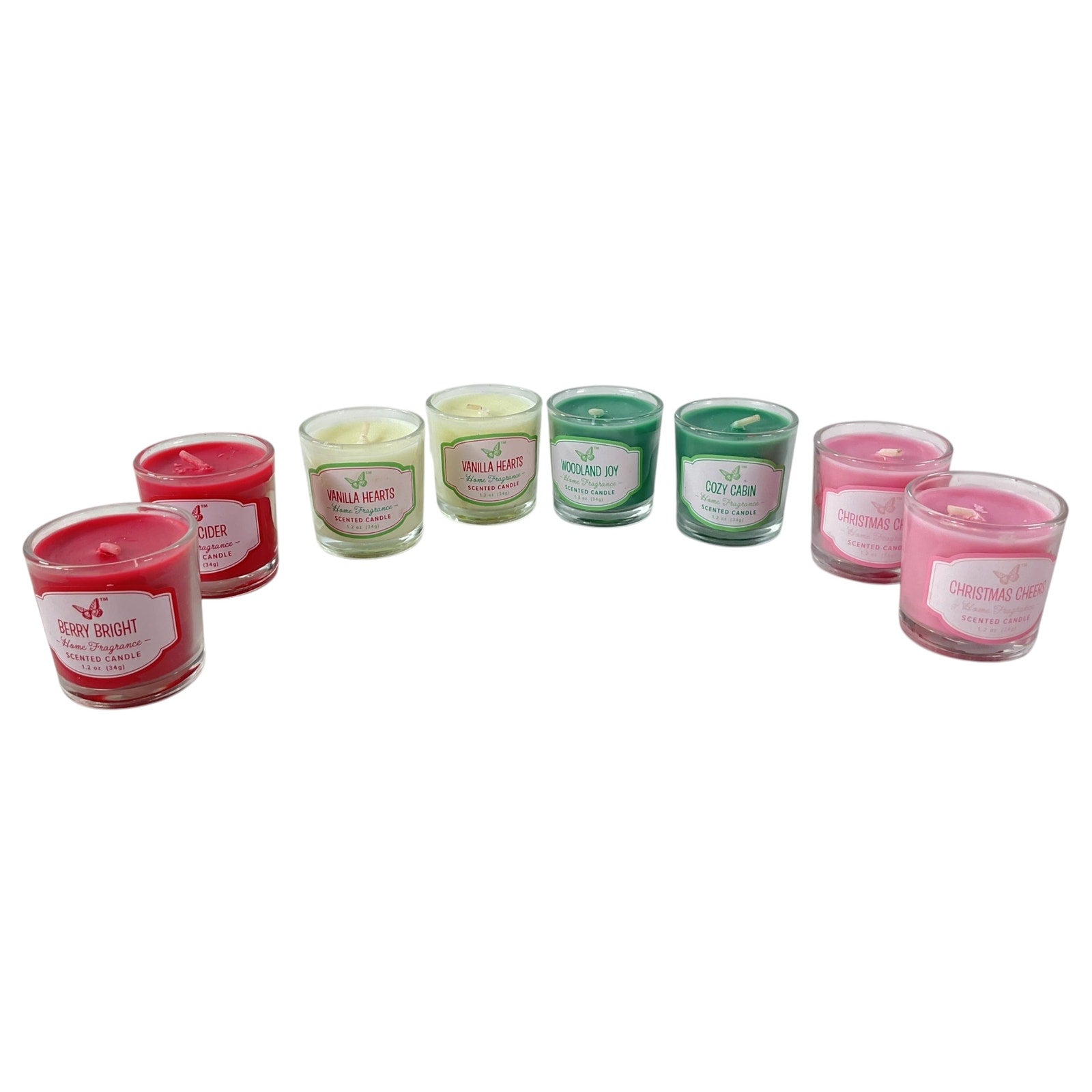 Set de velas Aromáticas