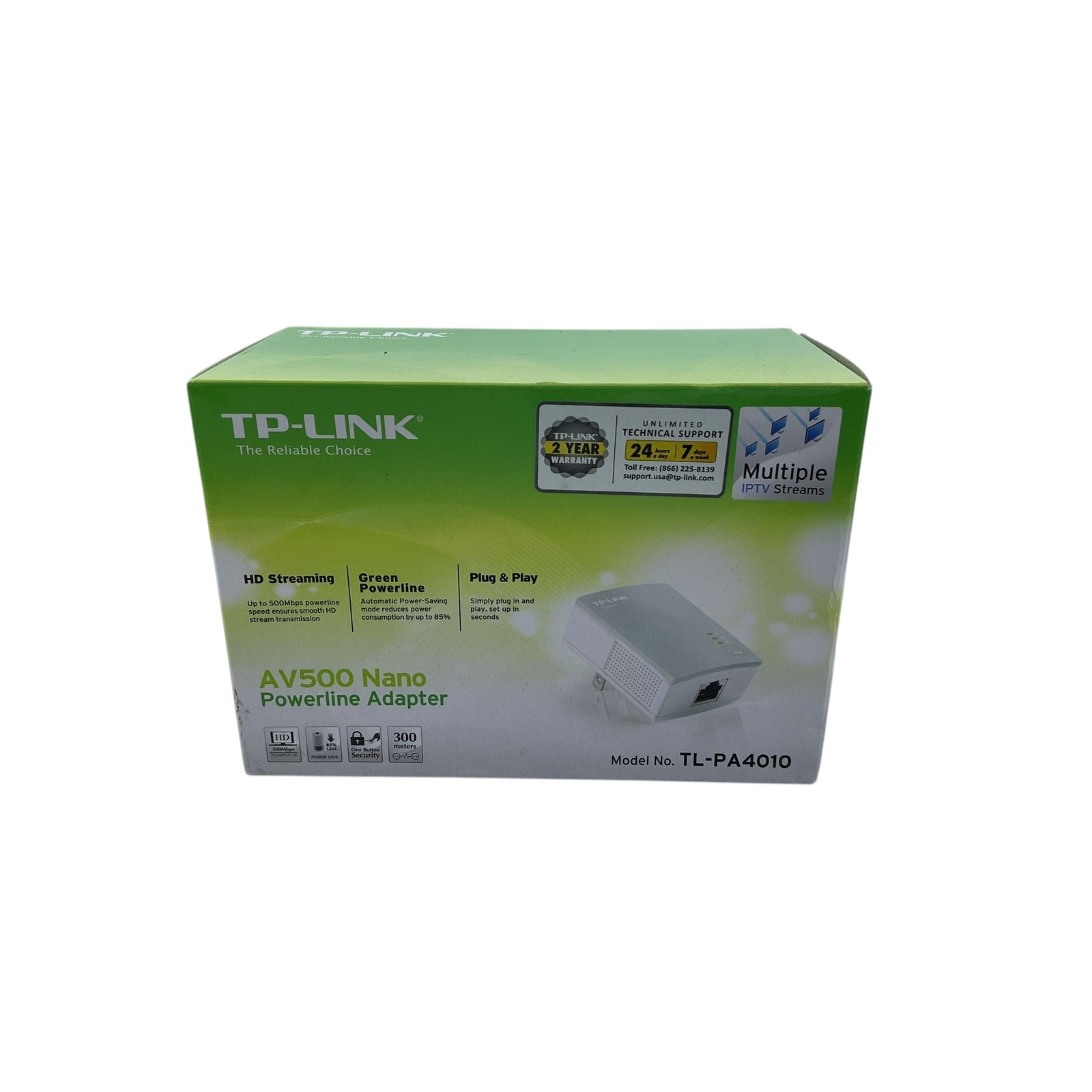 adaptador Powerline TP-Link AV500 Nano