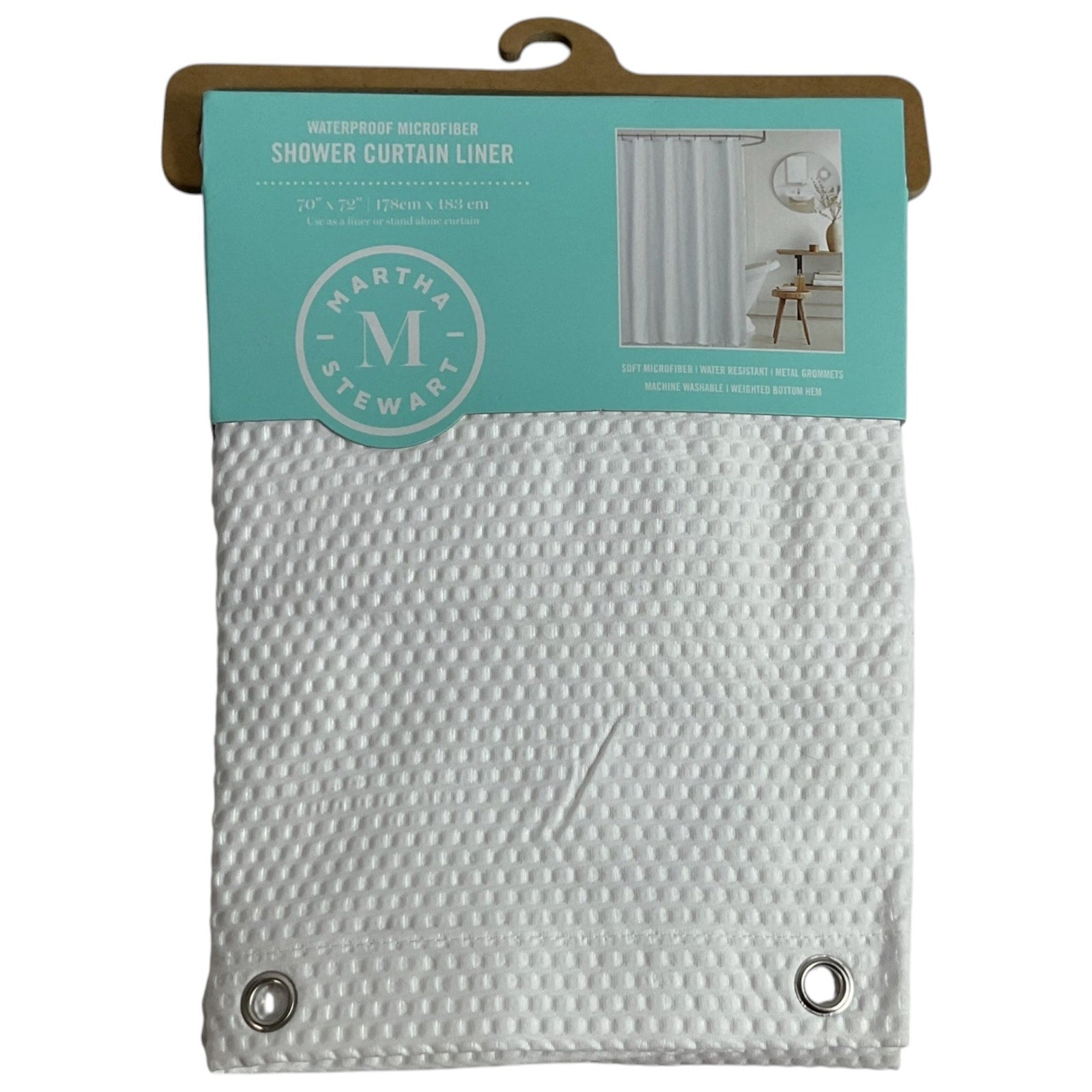 Cortina de baño (MARTHA STEWART)