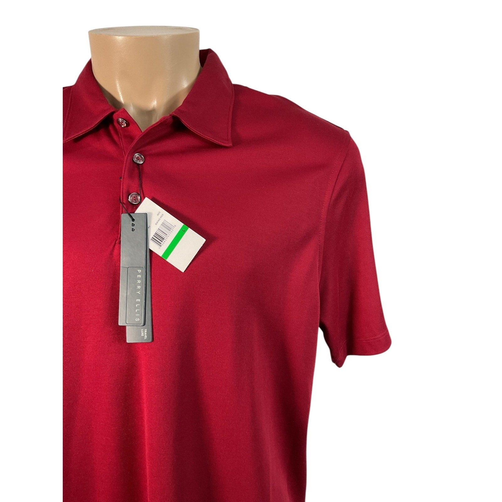 Camisa Tipo Polo L (Perry Ellis)