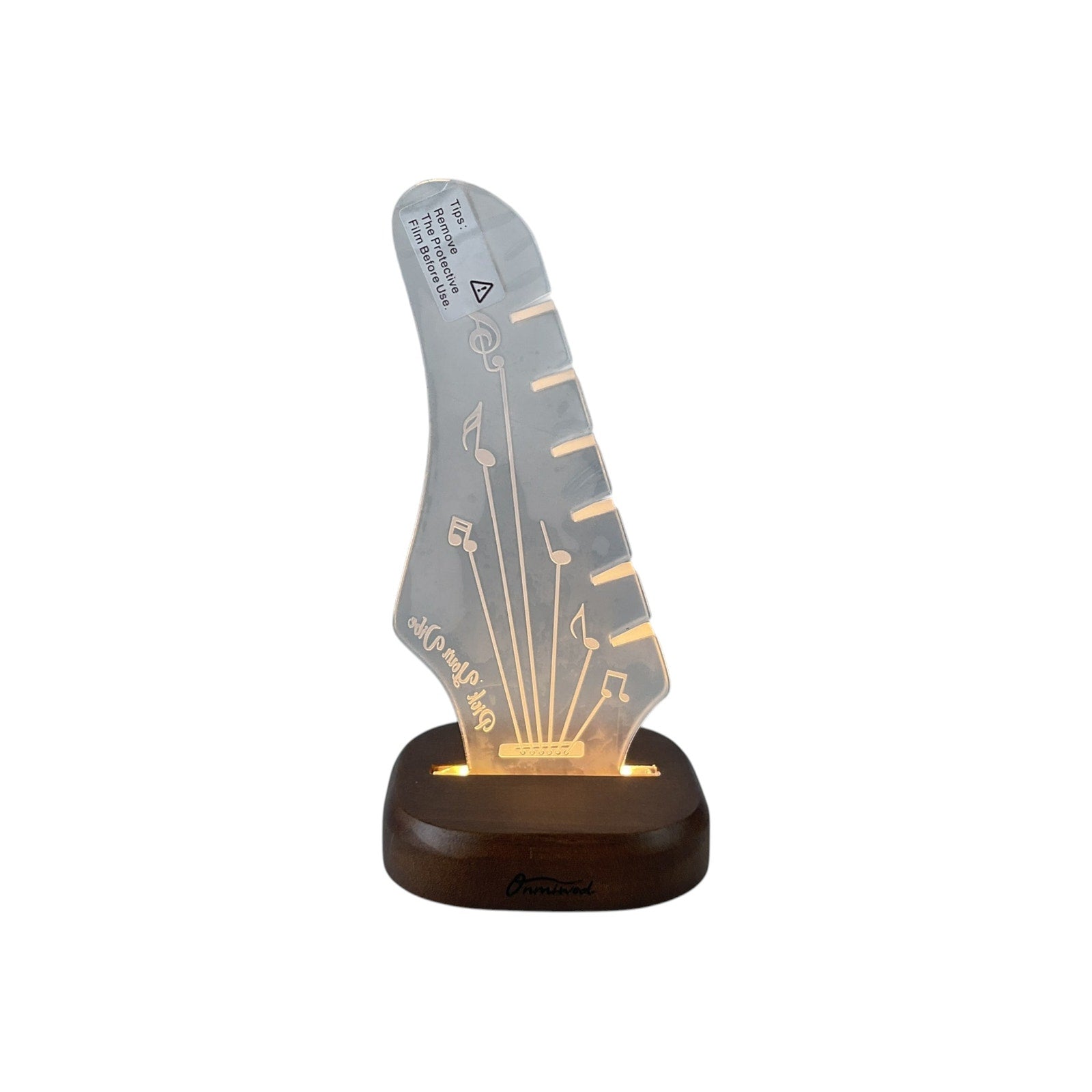 Organizador de púas con luz LED