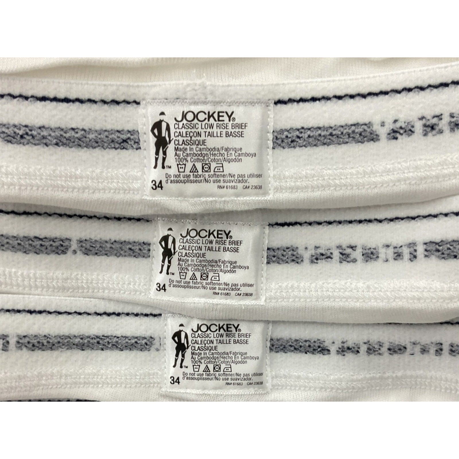 Ropa Interior de caballero 34 (JOCKEY)