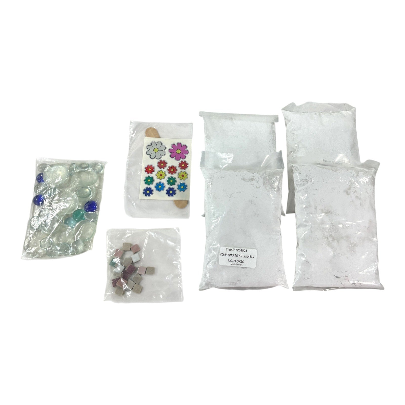 Kit para hacer piedras decorativas de jardín (Creativy for kids)