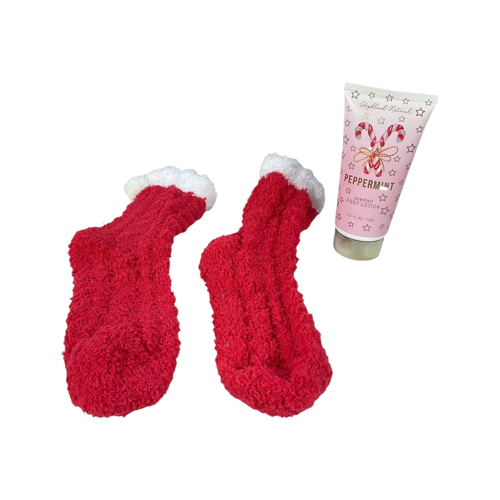 Set de calcetines y crema corporal