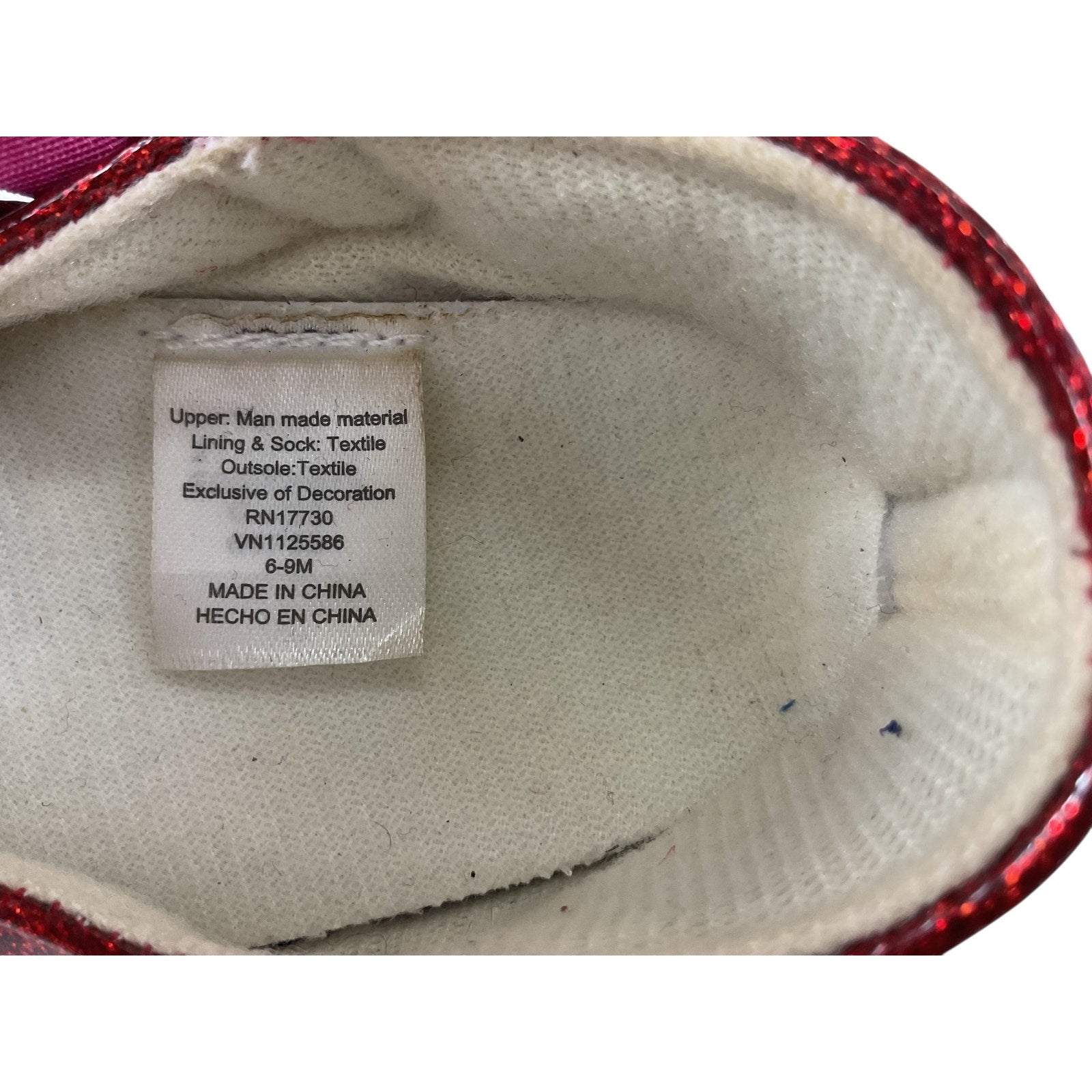 Zapatilla niña 6-9 Meses