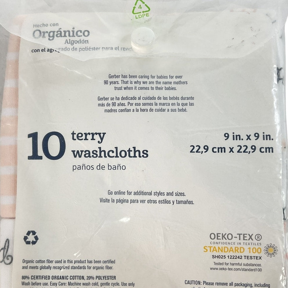 Paños para bebe (Gerber)