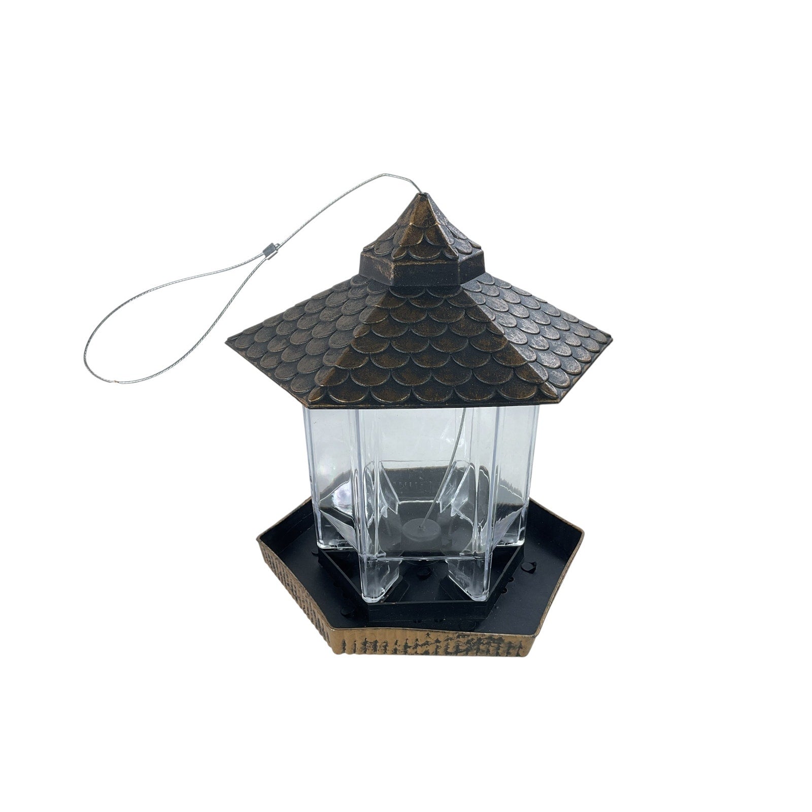 Comedero colgante para aves