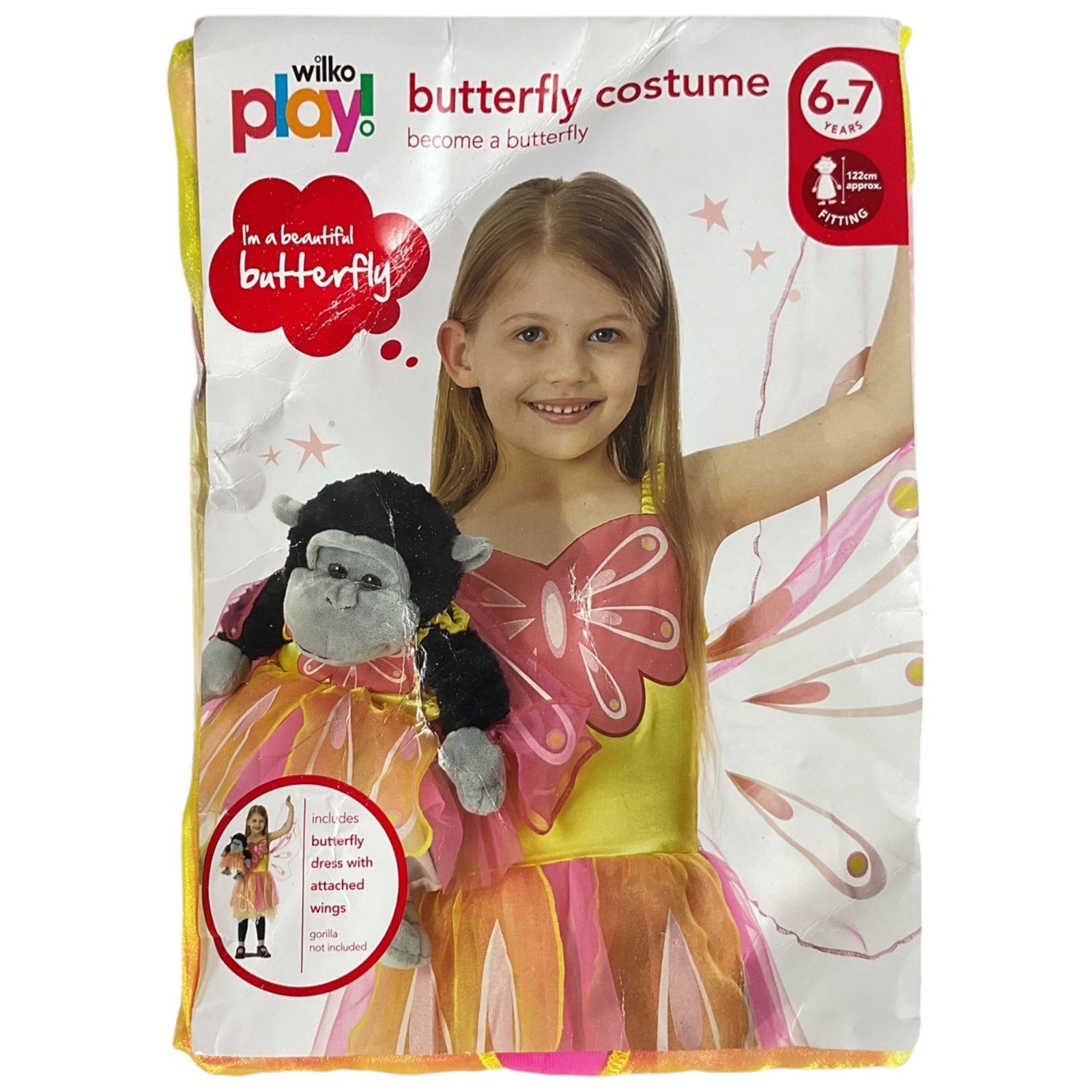 Traje de mariposa 6-7A (wilko play)