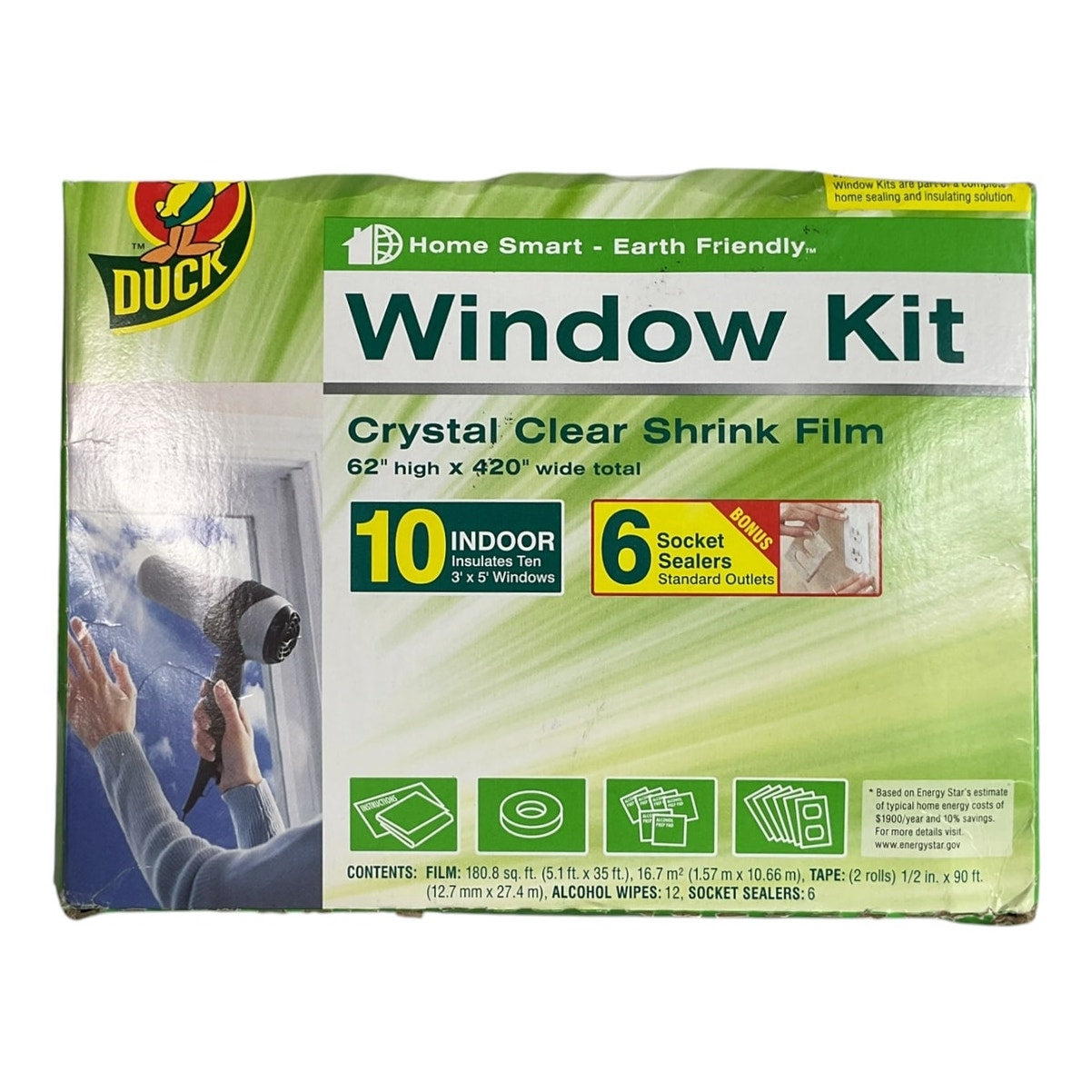 Kit de aislamiento para ventanas (Duck)