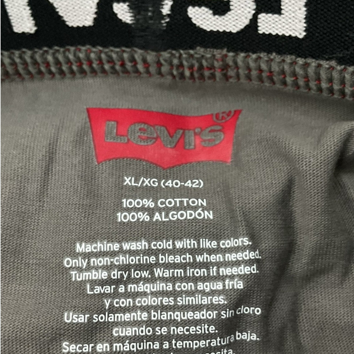 Ropa interior XL (LEVI’S)