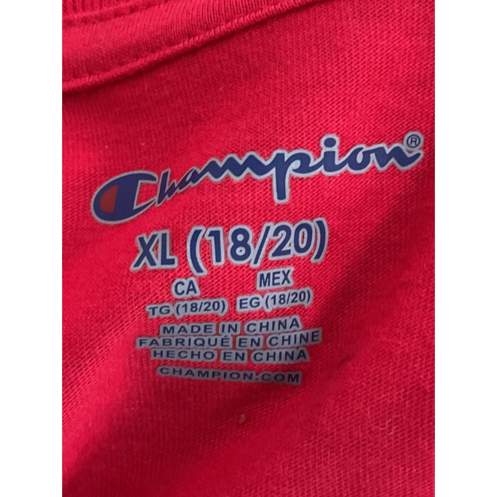 Camisa Niño XL (Champion)