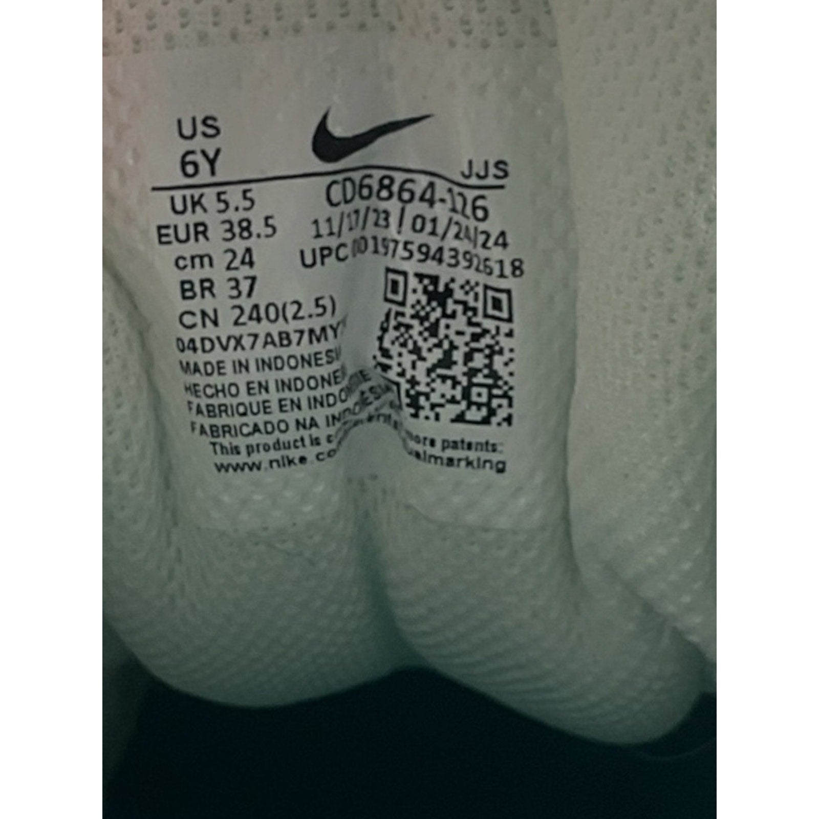 Tenis 6Y (Nike)