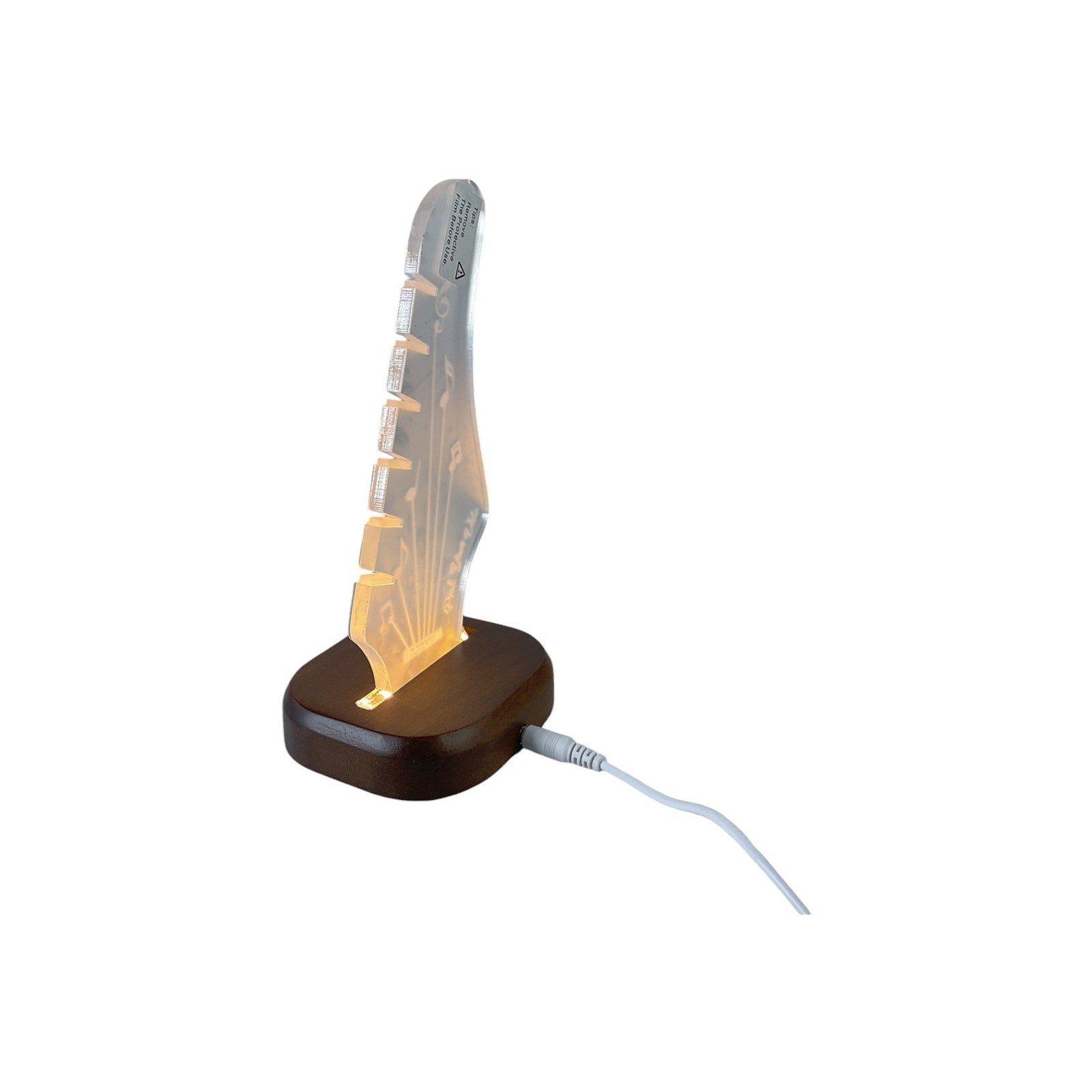 Organizador de púas con luz LED