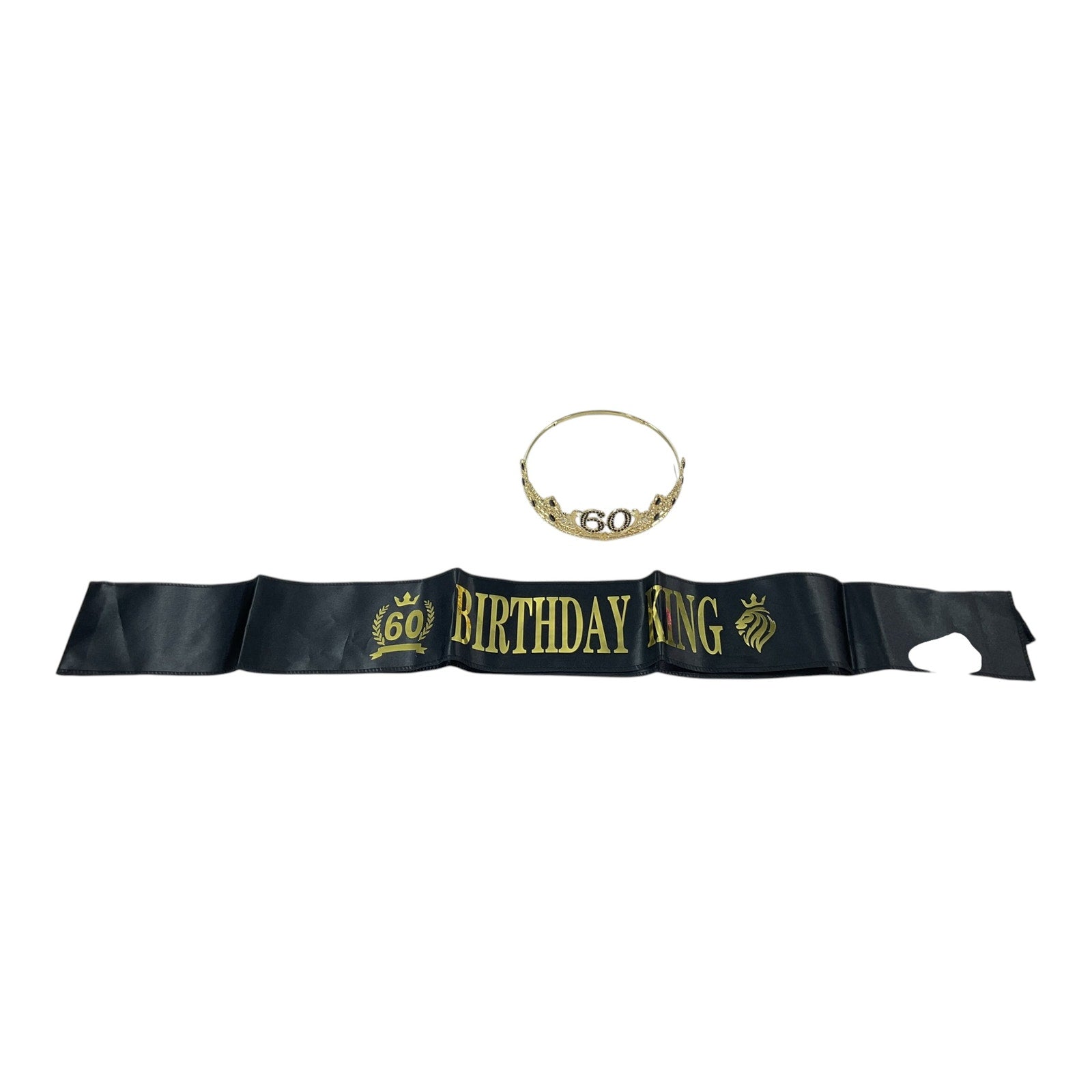 Banda y diadema de cumpleaños