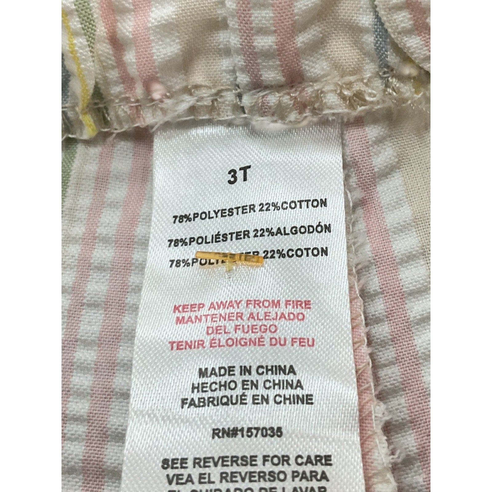 Pantalon Niña 3T