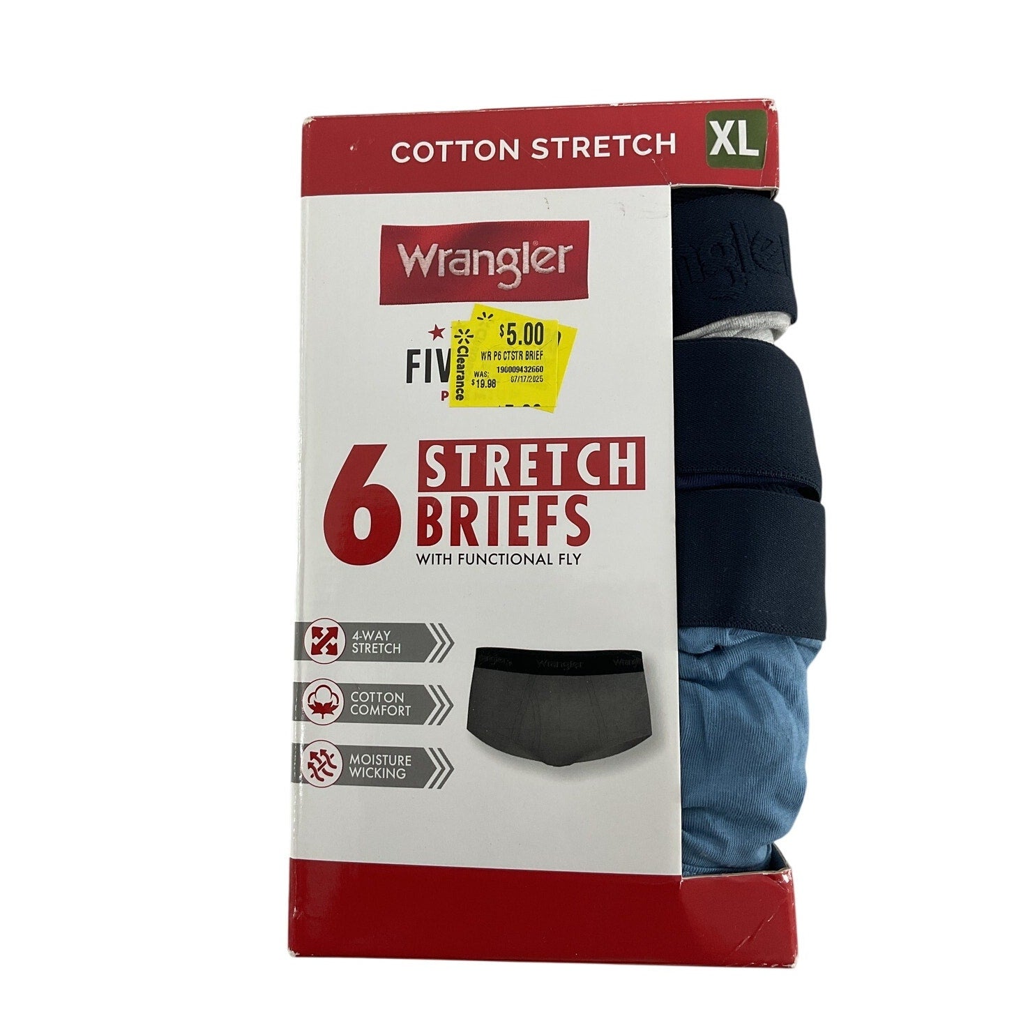 Ropa interior Caballero XL (Wrangler)