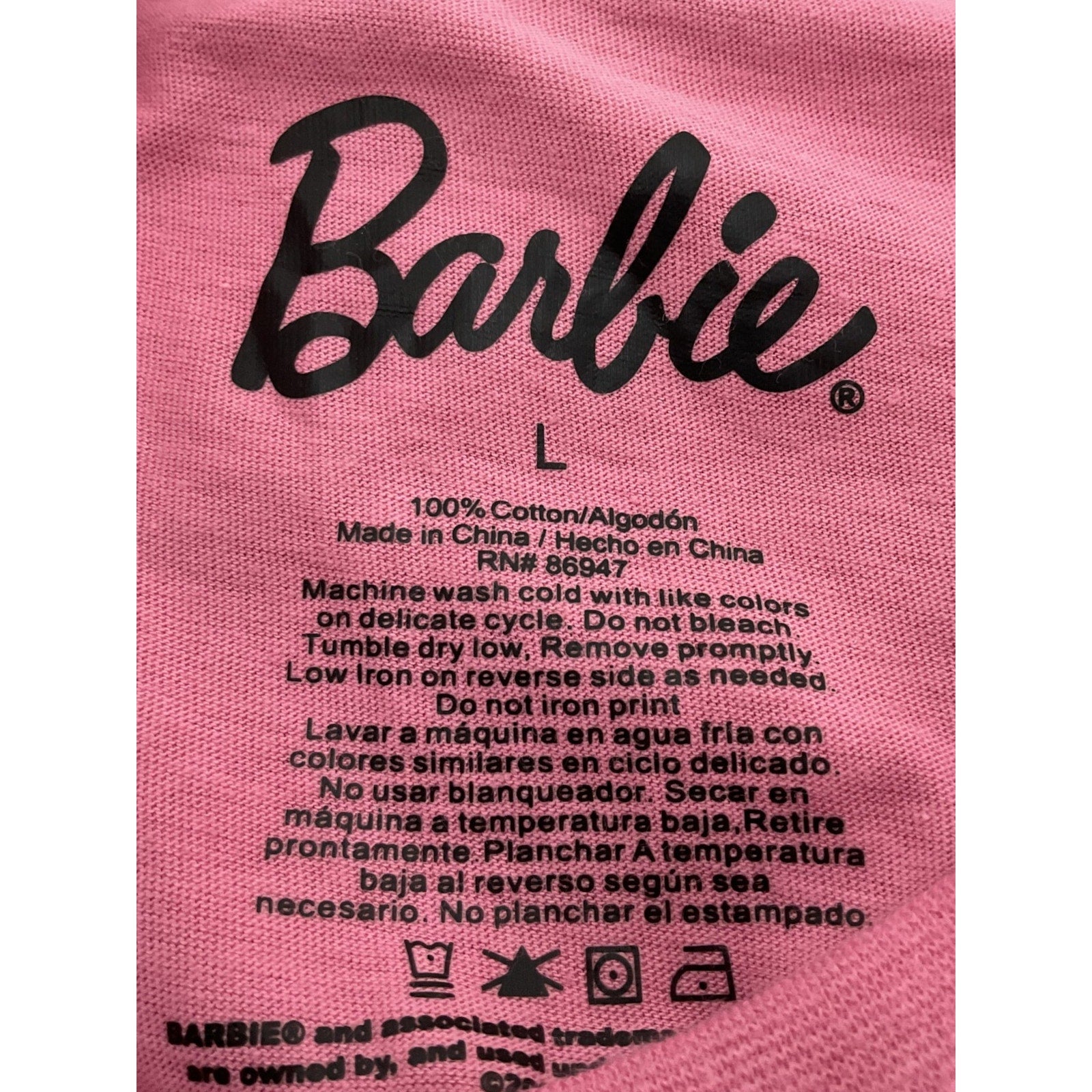 Blusa L (Barbie)