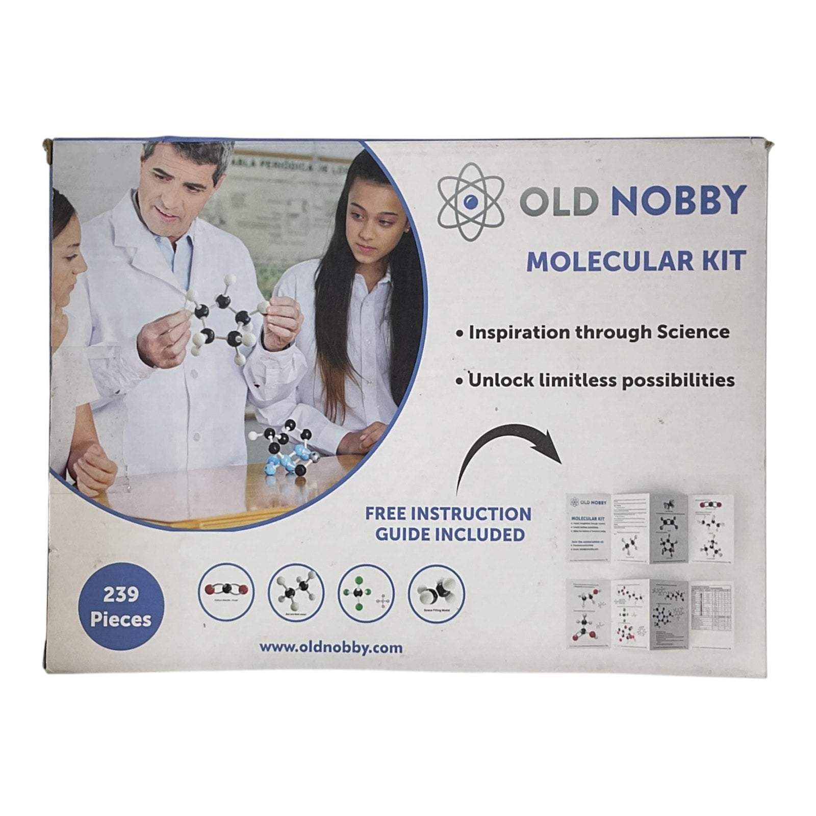 Kit de Modelos moleculares (OLD NOBY)
