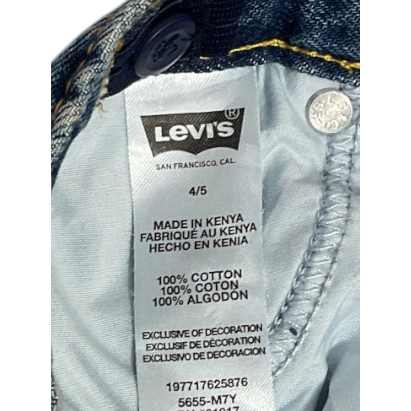 Short niño 4/5 (Levi)
