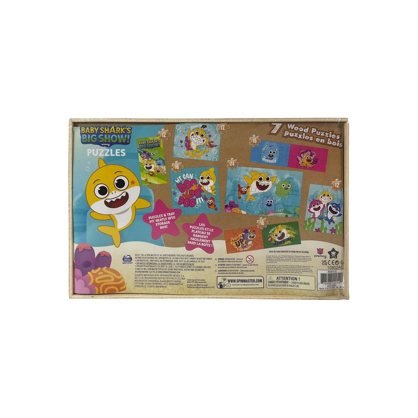 Rompecabezas de madera (Baby Shark's Big Show!.)