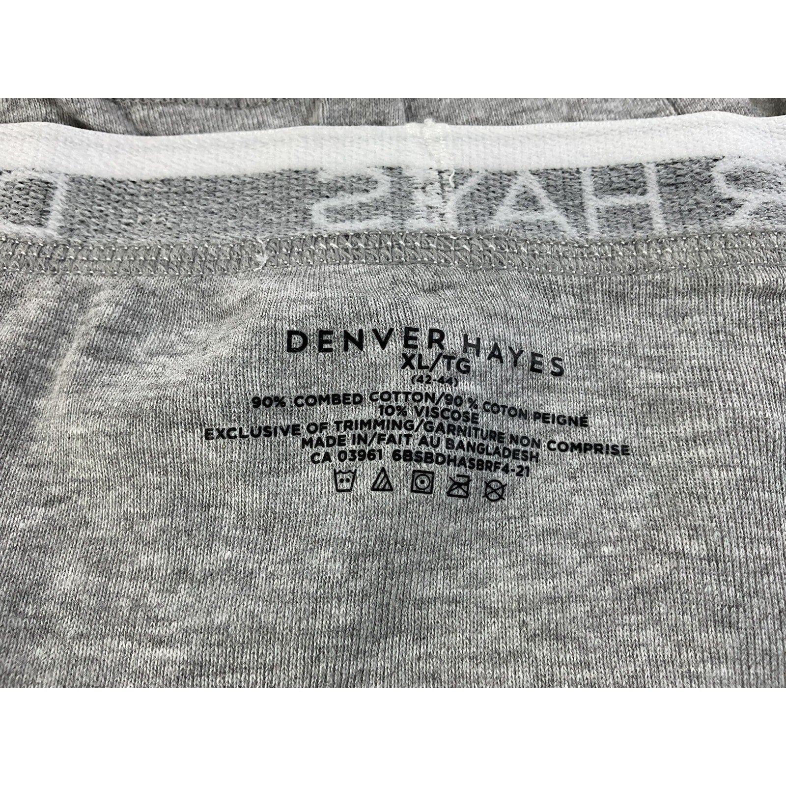 Ropa interior Caballero XL (DENVER HAYES)