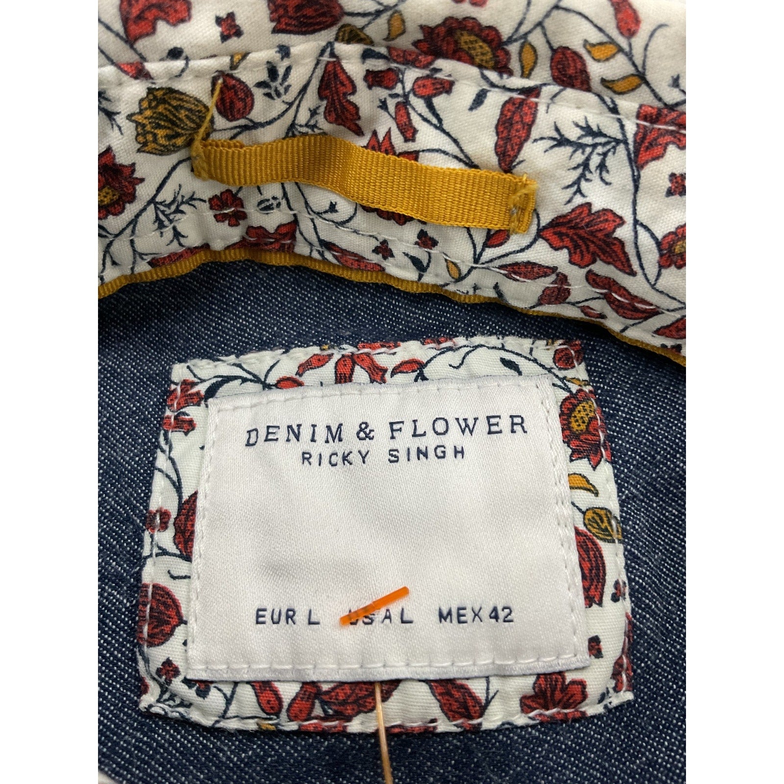 Camisa L (Denin & Flower)