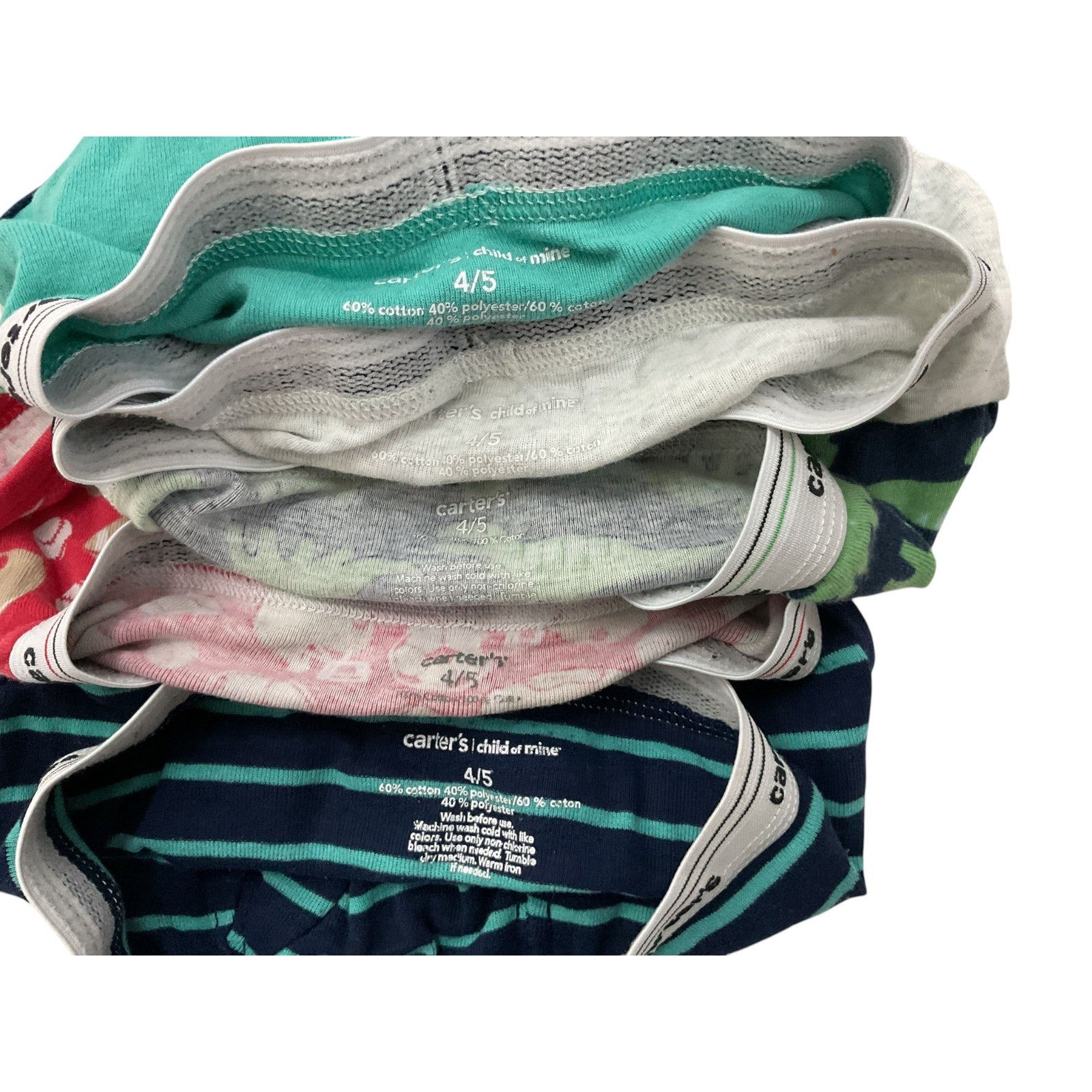 Ropa Interior niño 4/5 (Carter's)