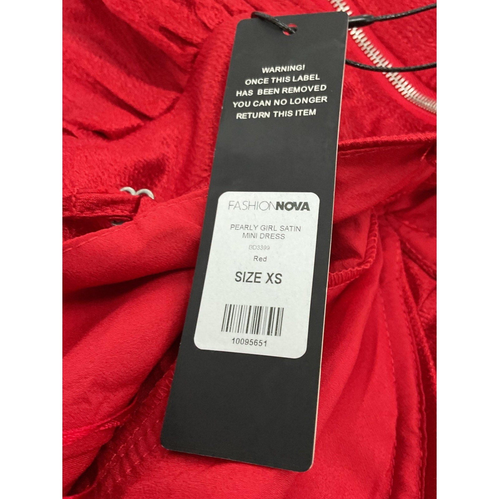 Vestido XS (Fashion Nova)
