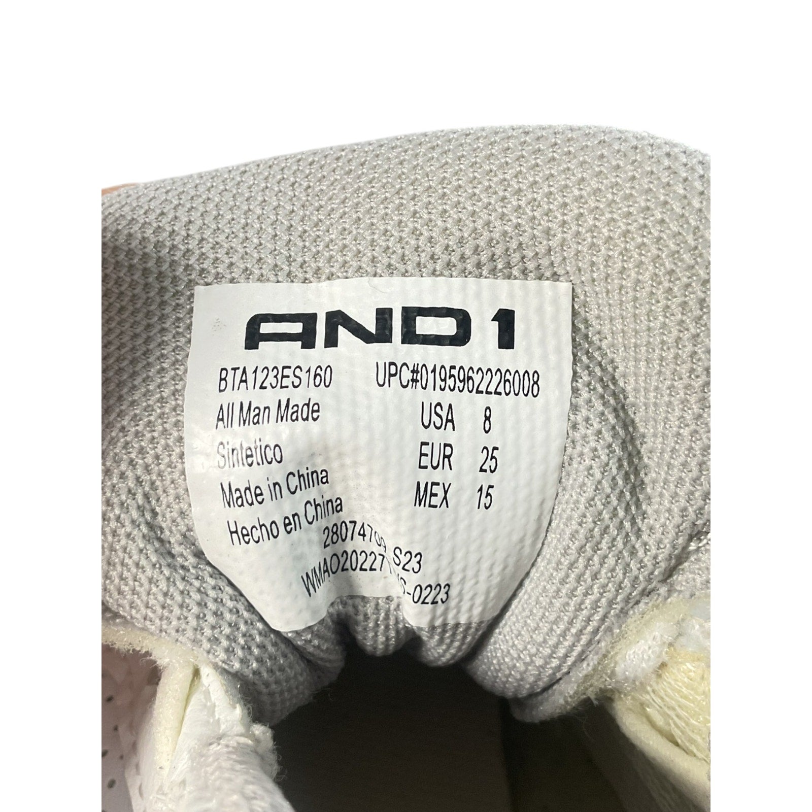 Tenis niño 8C (Andi)
