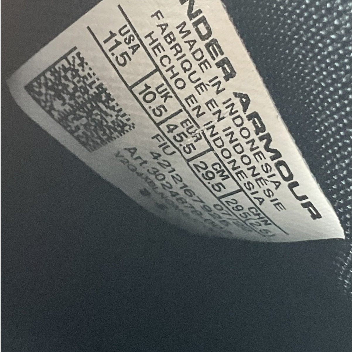 Tenis 11.5 (Under Armour)