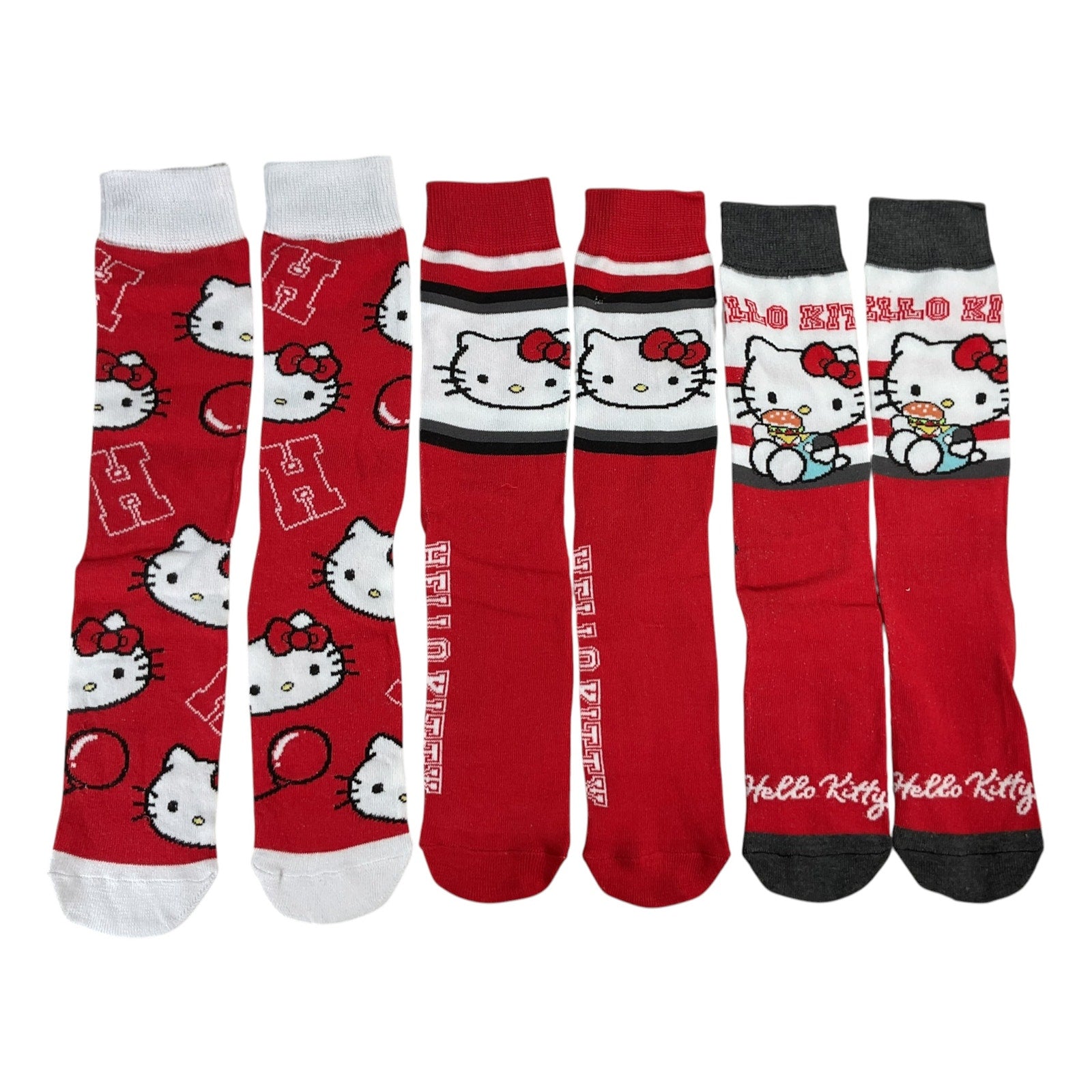 Set de calcetas 8-12 (Hello Kitty)