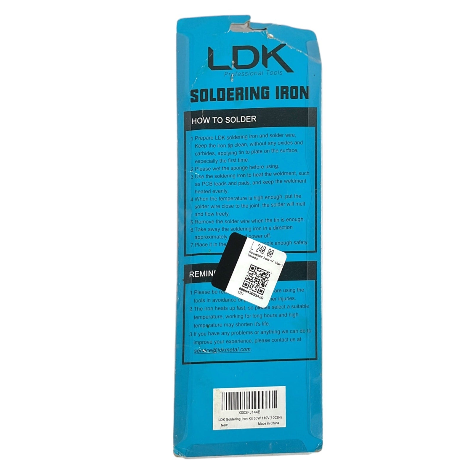 kit de soldadura LDK de 60W