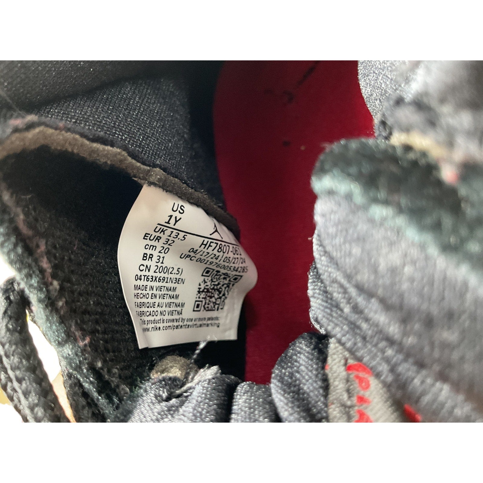 Tenis Niño 1Y (Jordan)