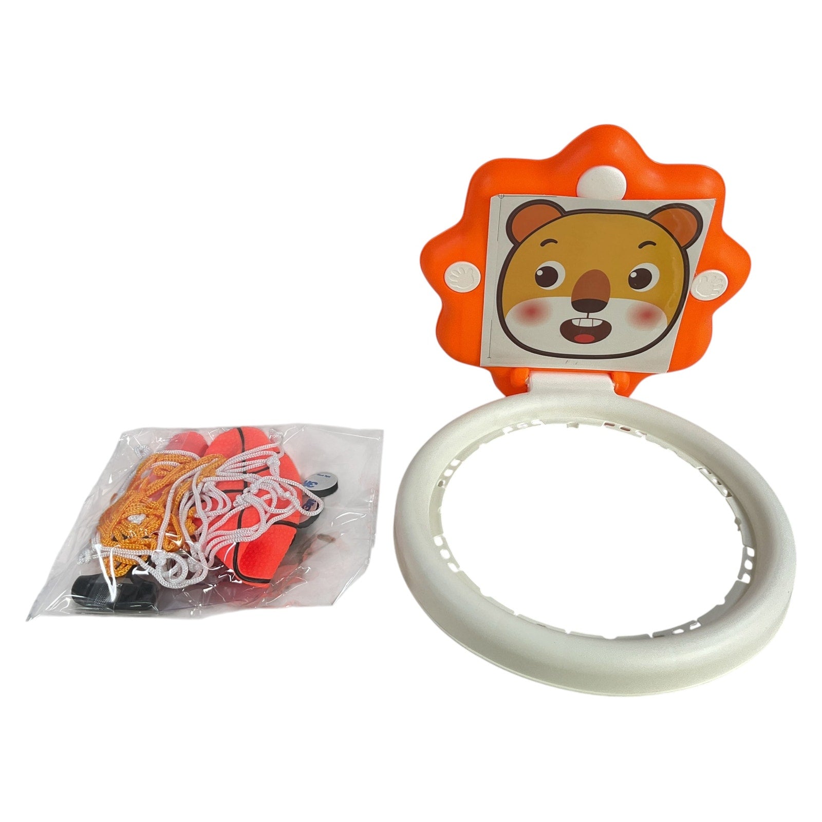 Mini aro de baloncesto infantil para pared