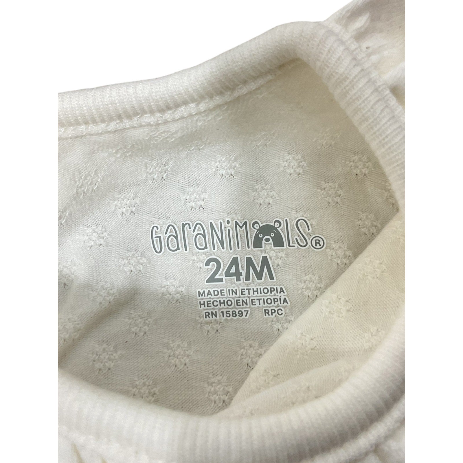 Mameluco niña 24M (Garanimals)