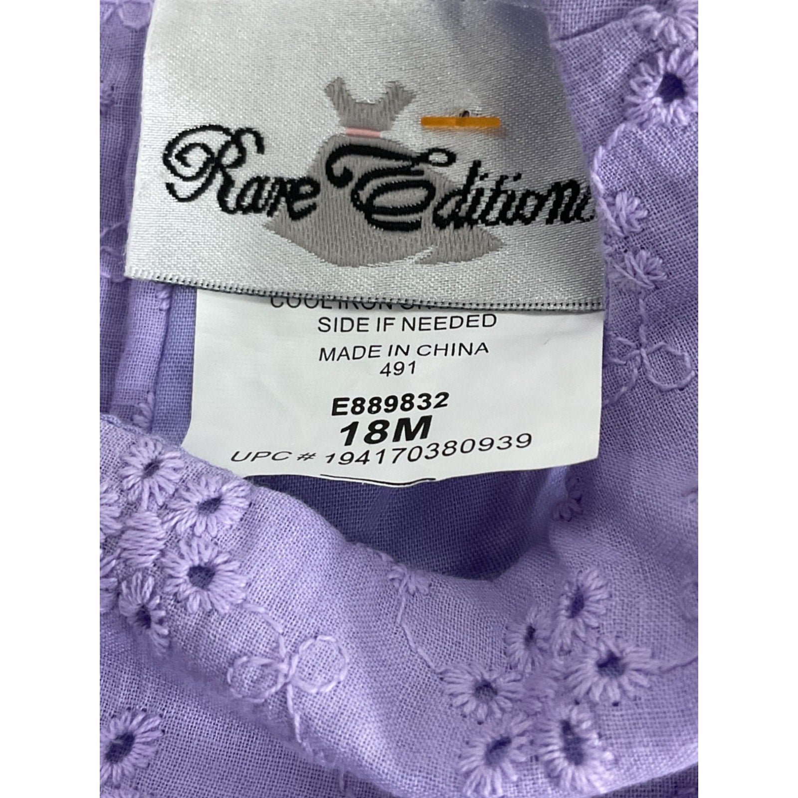 Vestido Niña 18M