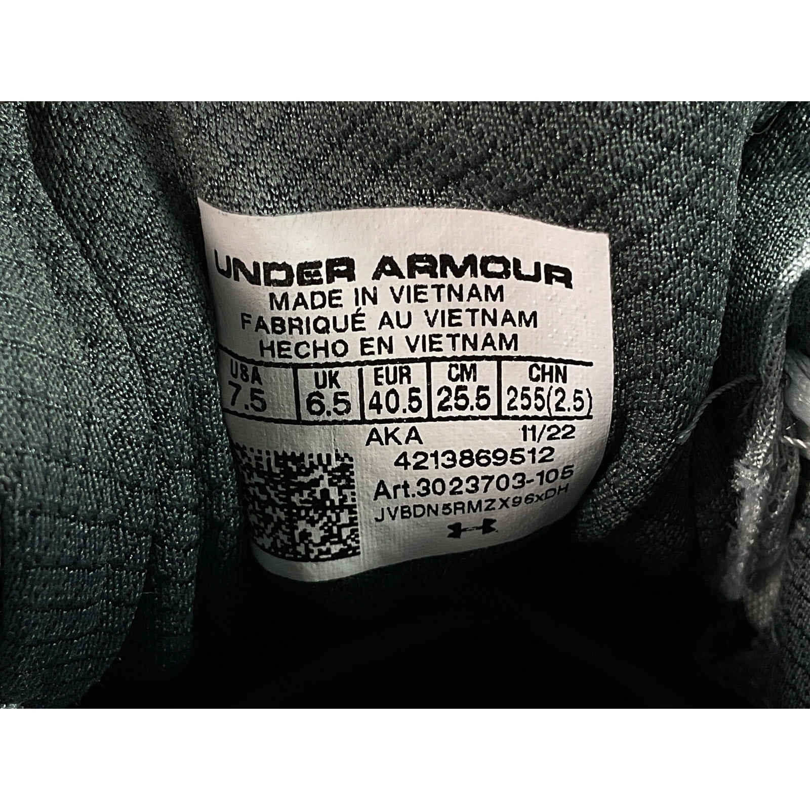 Tenis 7.5 (Under Armour)