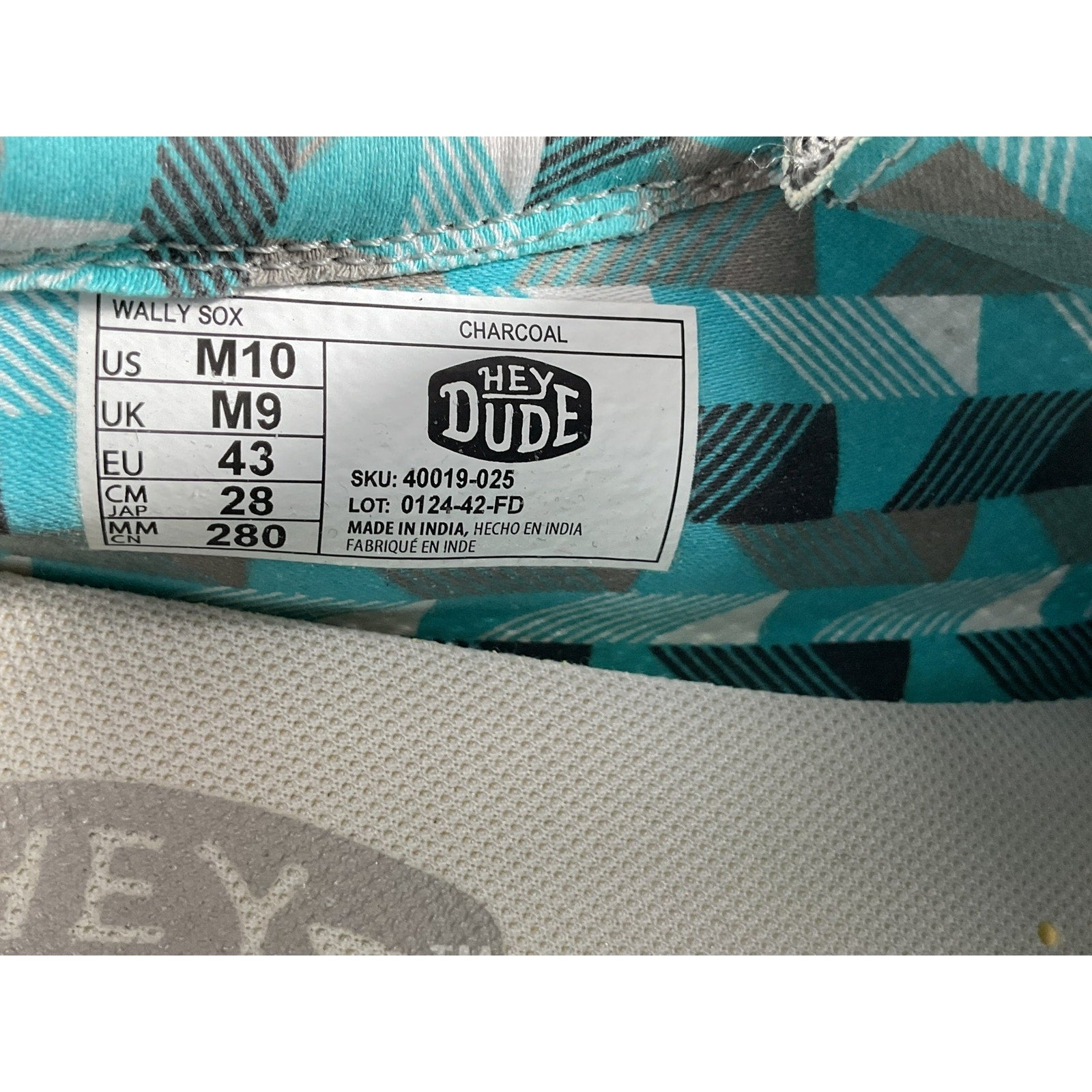 Zapato M10 (Hey Dude)
