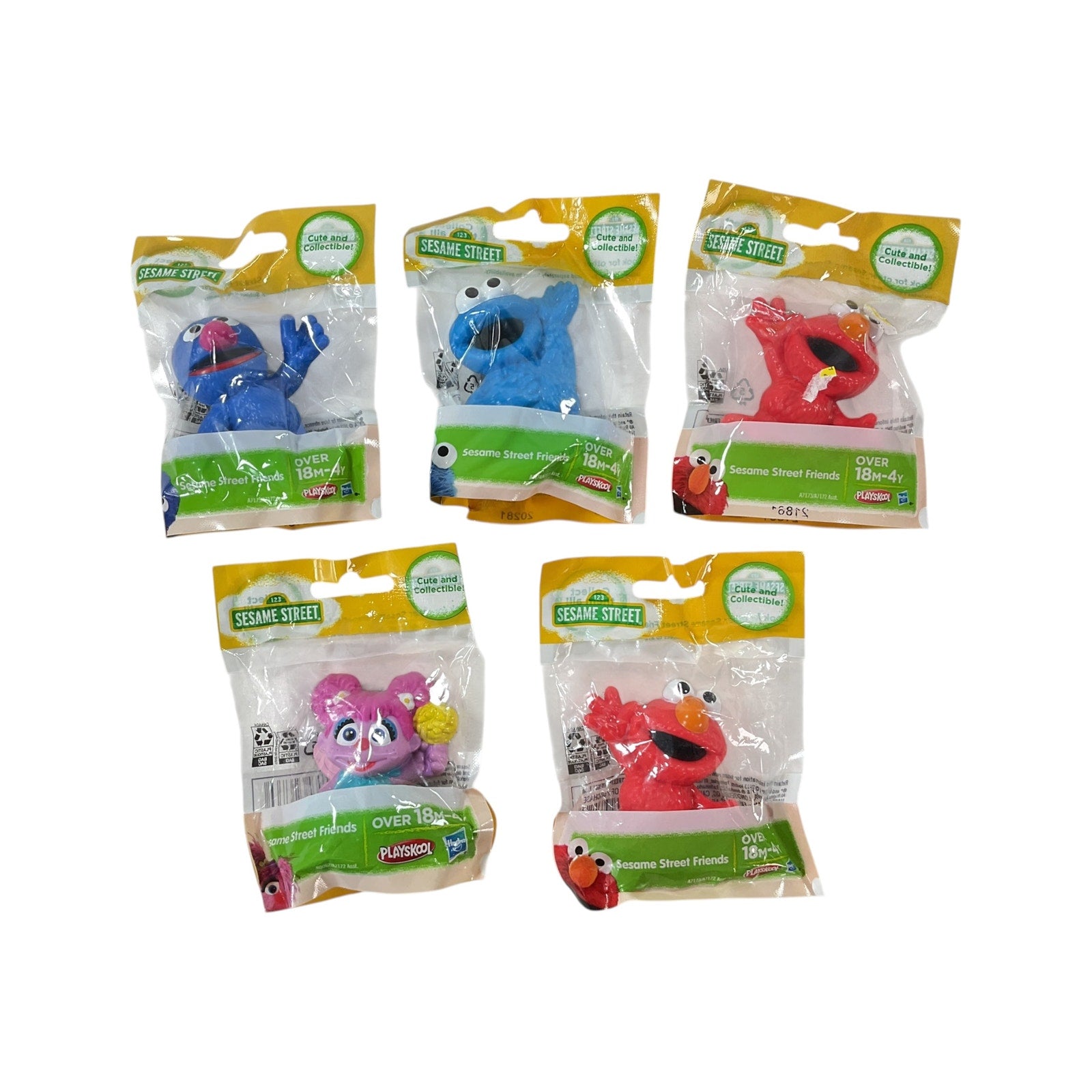 Figuras de juguete coleccionables (SESAME STREET)