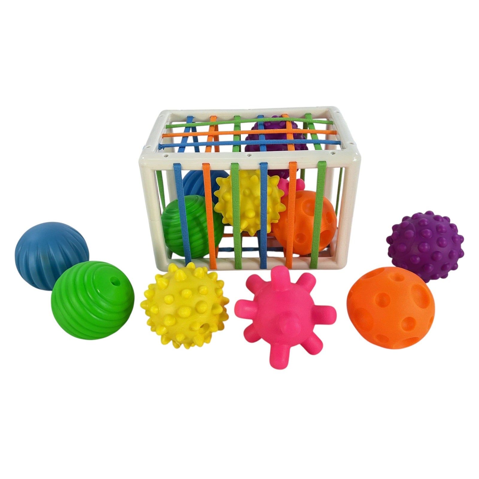 Cubo de exploración sensorial (Play & Lear)