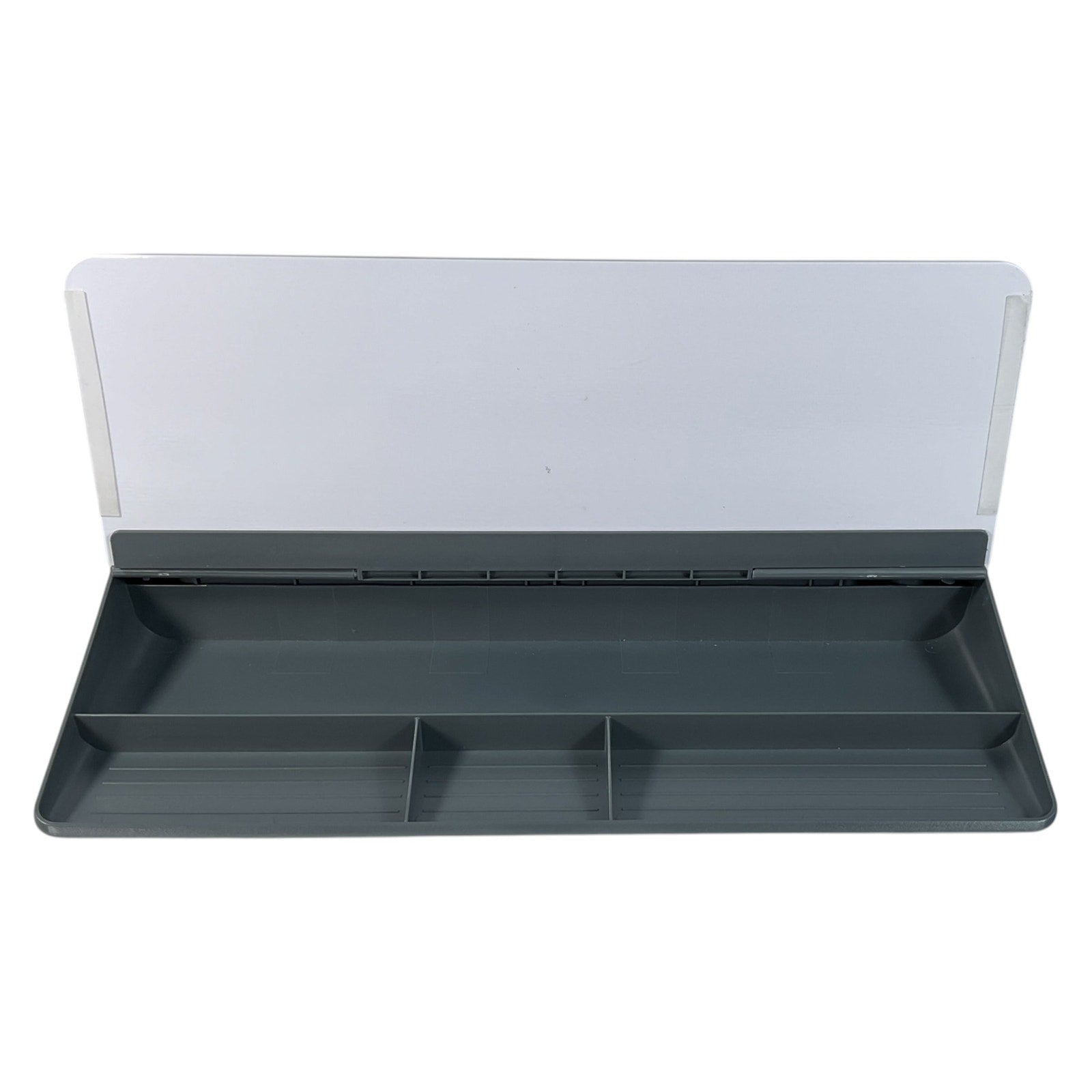 Organizador de escritorio con pizarra blanca