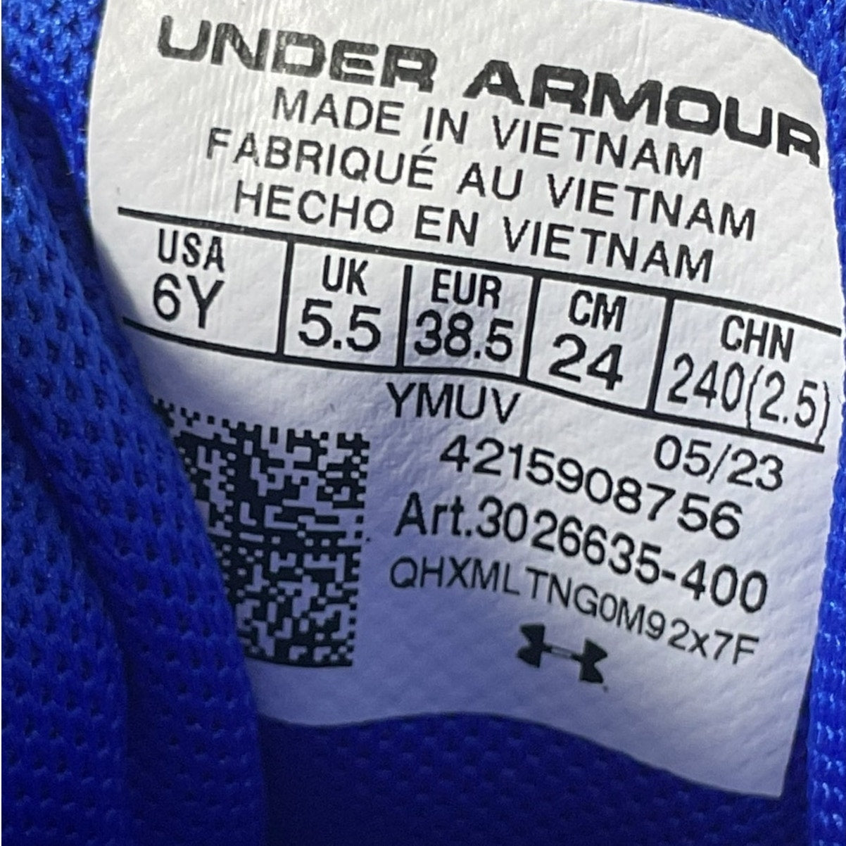 Tenis 6 (Under Armour)