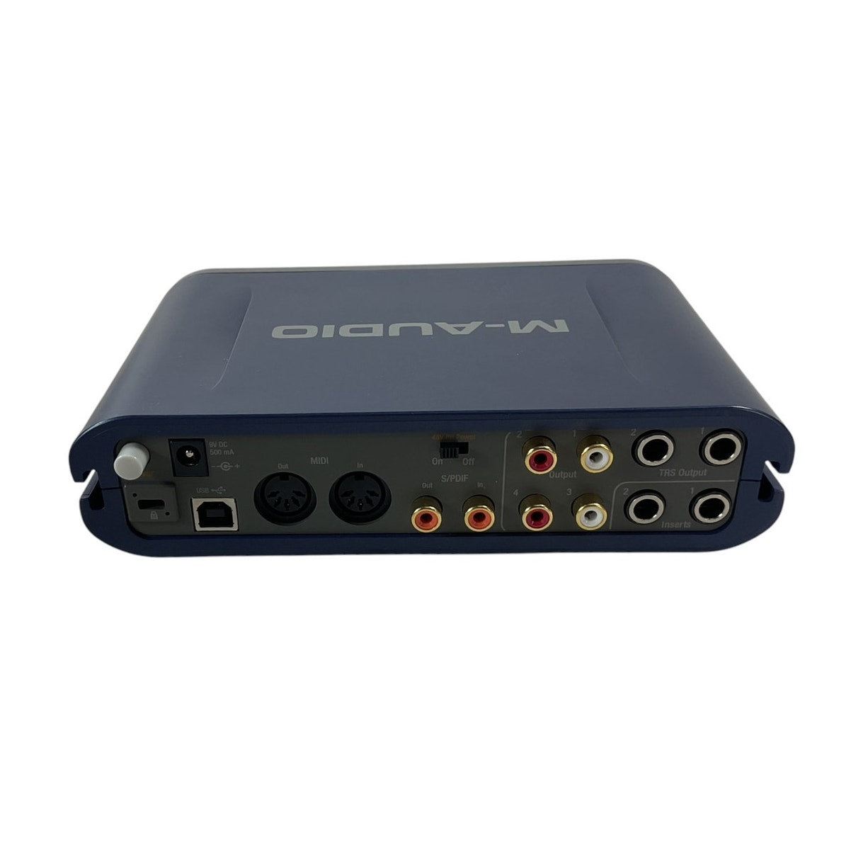 interfaz de audio y MIDI llamada M-Audio Fast Track Pro