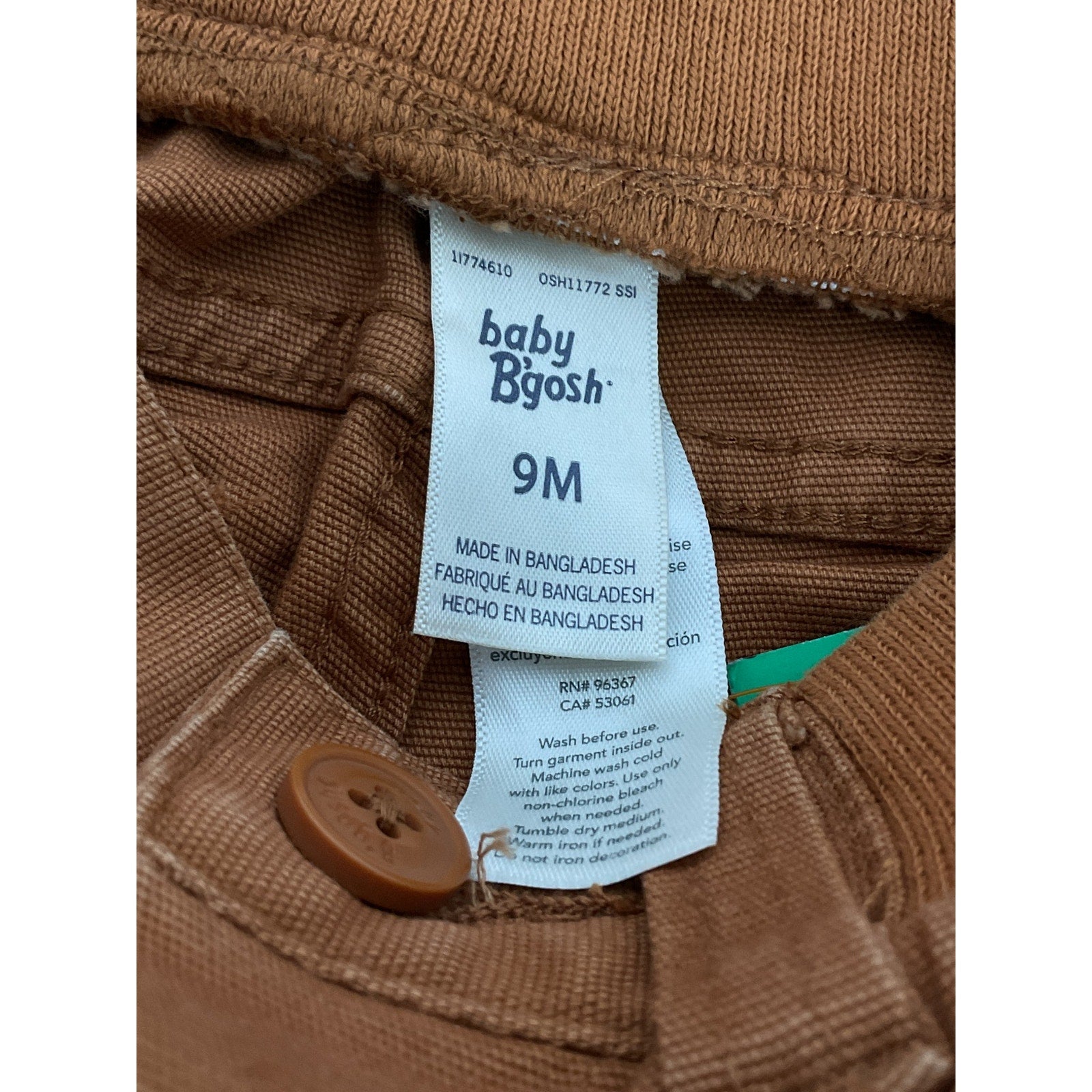 Pantalon niño 9M (Oshkosh)