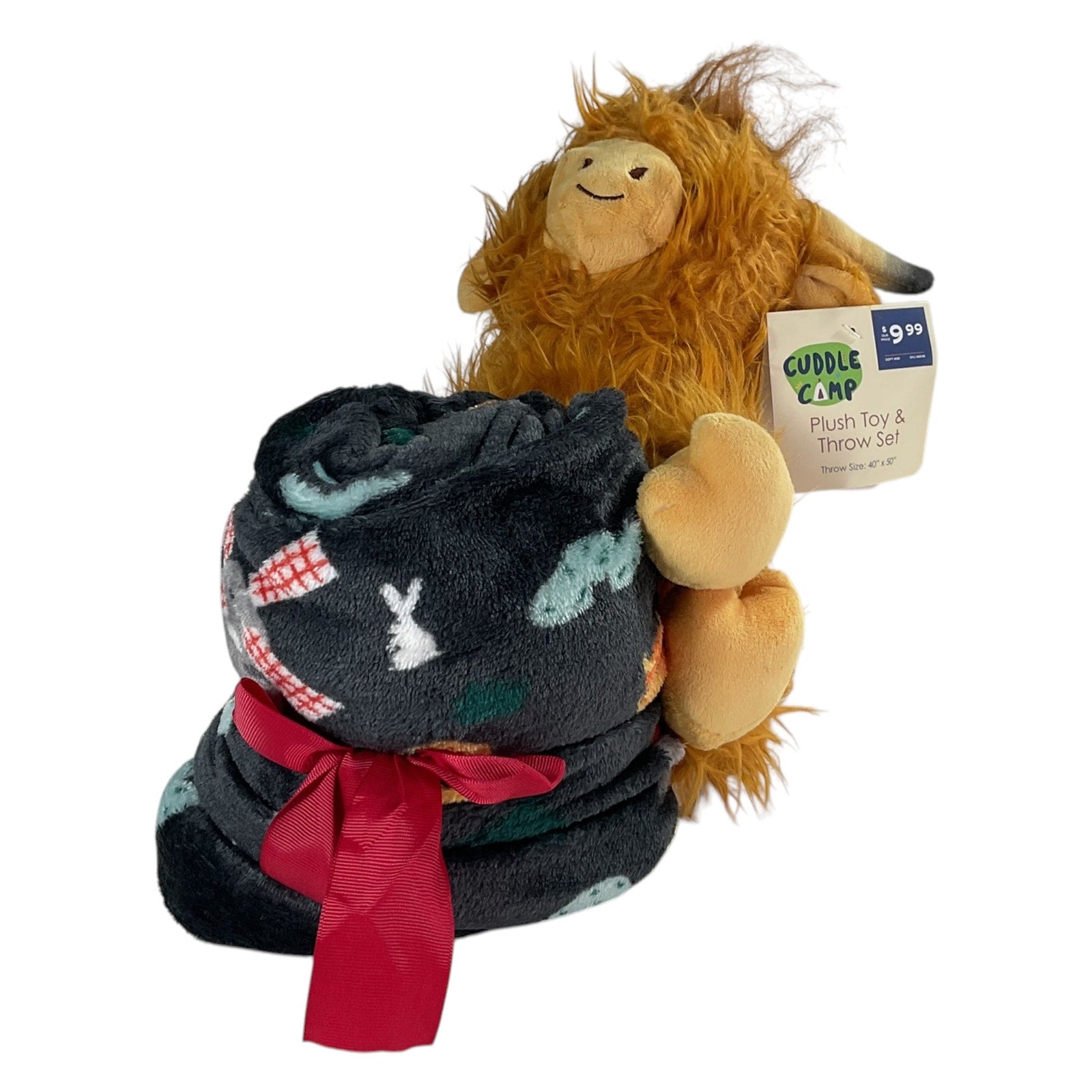 Set de peluche y manta (CUDDLE CAMP)